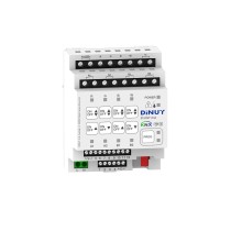 Attuatore Multifunzione KNX Dinuy IR KNT 044 Switch/Dimmer/Fancoil