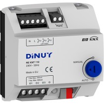Attuatore Dimmer KNX Dinuy RE KNT 110 1-10V 3 Uscite