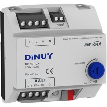 Attuatore Dimmer KNX/DALI Dinuy RE KNT DA1 3 Canali Broadcast