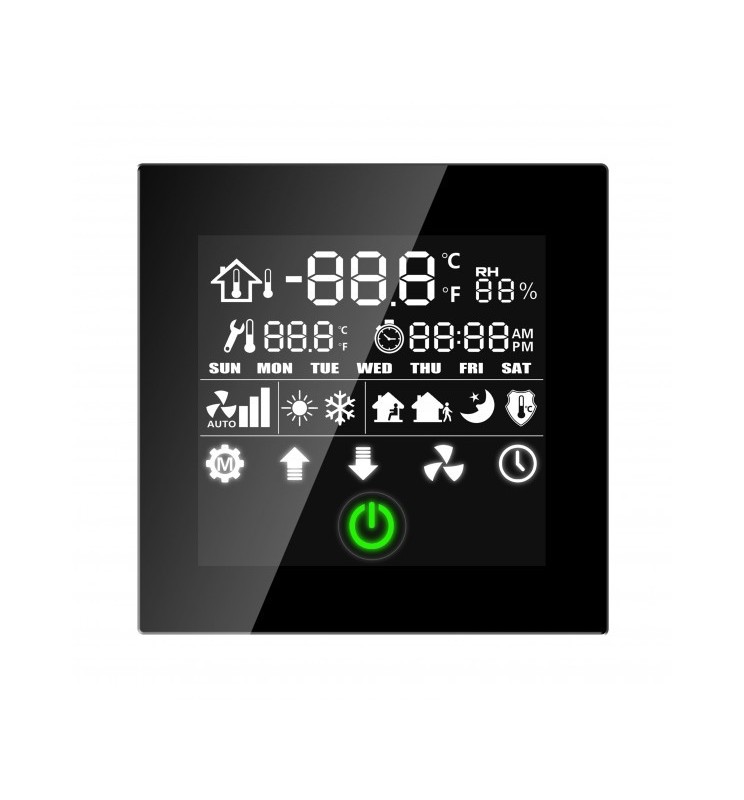 EIB / KNX Temperature Control Panel
