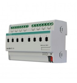 GVS EIB / KNX Switch Actuator 8 Folds 10A ARES-08/10.1