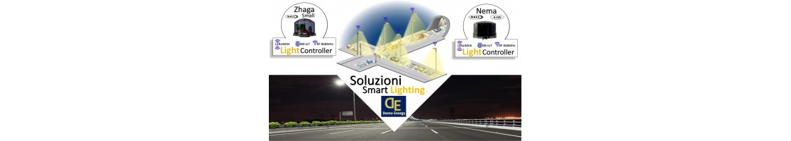 Smart City Zhaga Light Control LoRaWAN & NB-IoT & 868 MHz Mesh