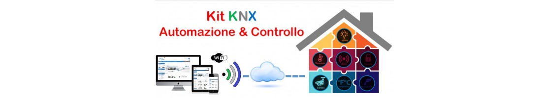 kit KNX " Automazione & Controllo Remoto " -DomoEnergyStore
